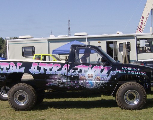 a black truck