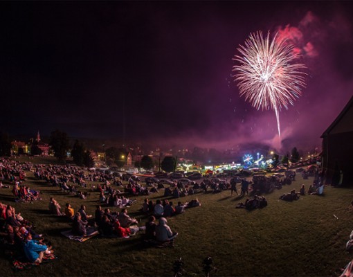 fireworks show at the best 4th in the north