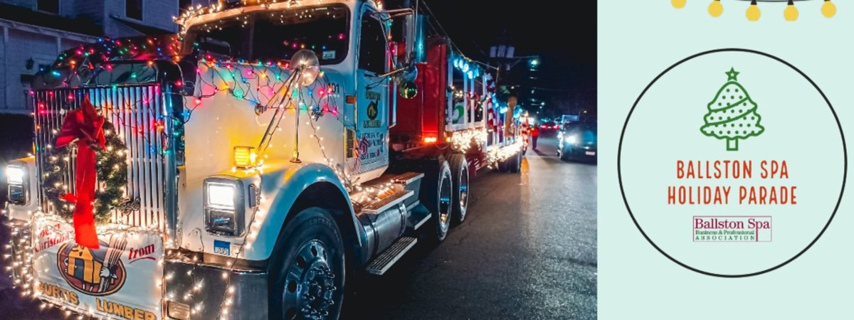 vehicle in holiday parade