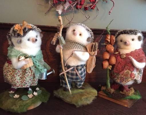 Needle Felted Figurines