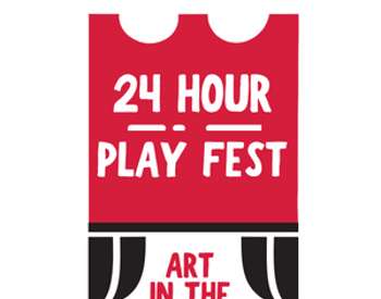 24 Hour Play Fest Flyer