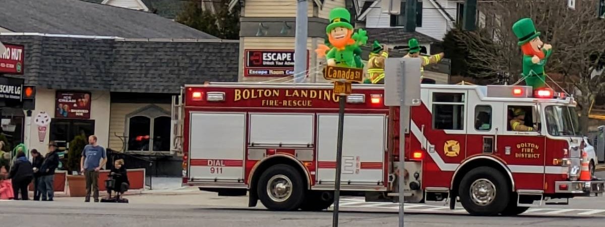 firetruck in parade