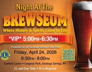 night at the brewseum 6:30-9 friday, april 24, 2026, QR code available