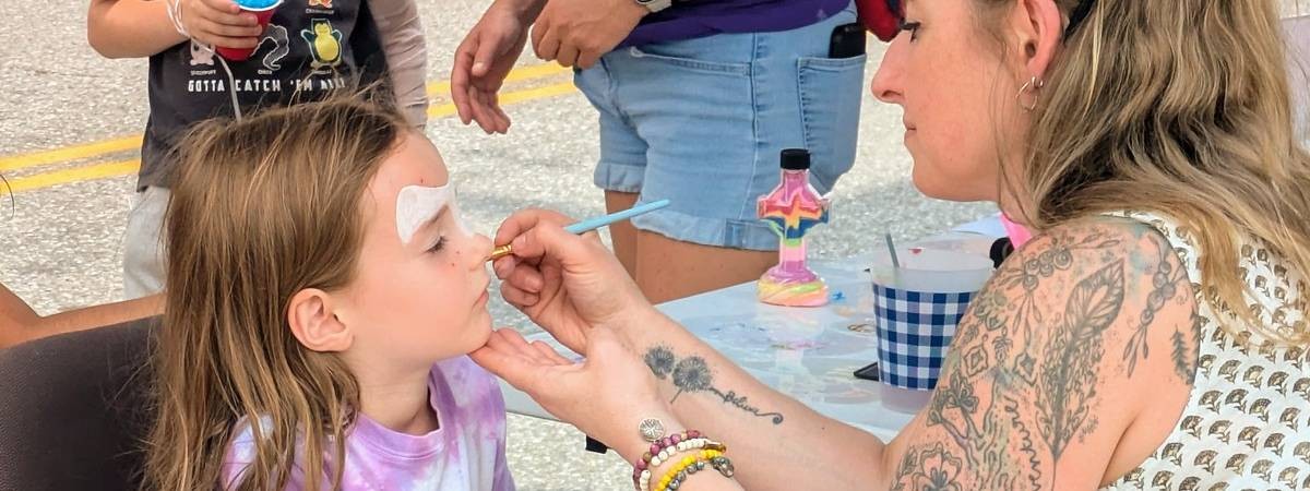 face painting