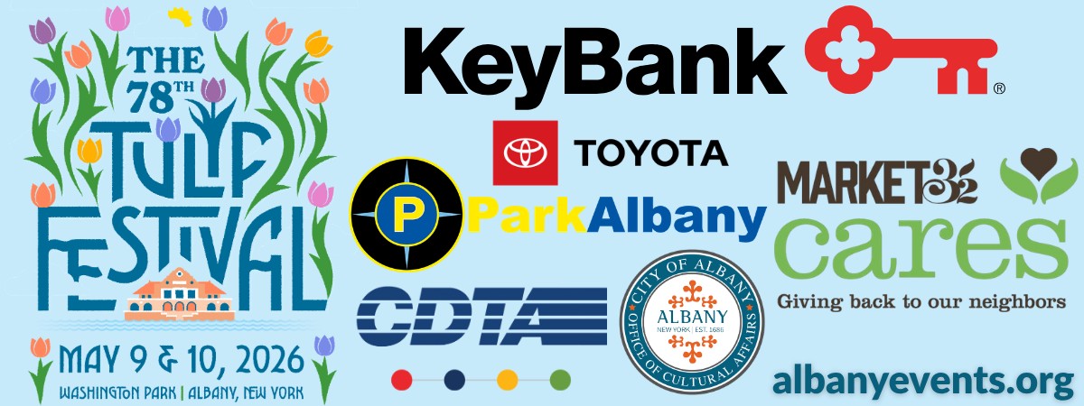 2026 Albany Tulip Festival graphic