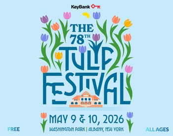 2026 Albany Tulip Festival graphic