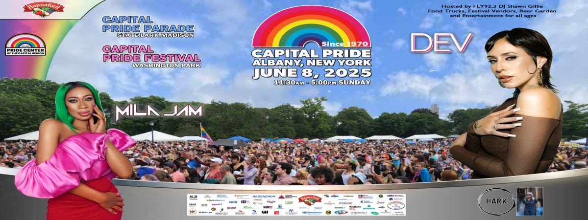 capital pride 2025 event poster