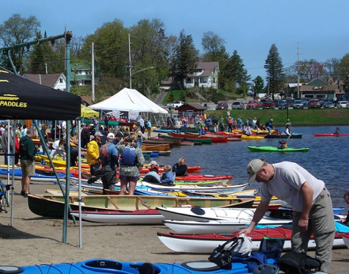 paddlefest outdoors displays