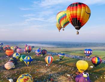 hot air balloon festival