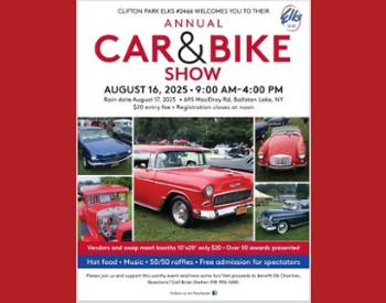 car and bike show flier