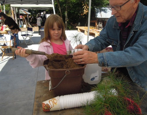 vendor and kid