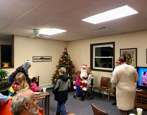 christmas on main street in inlet