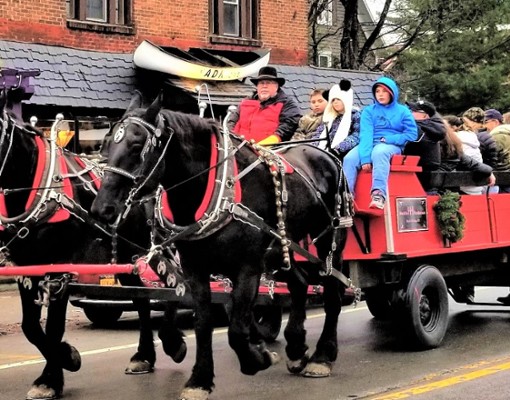 horse drawn wagon ride