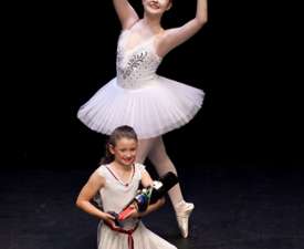 two ballet dancers