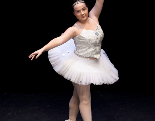 one ballet dancer