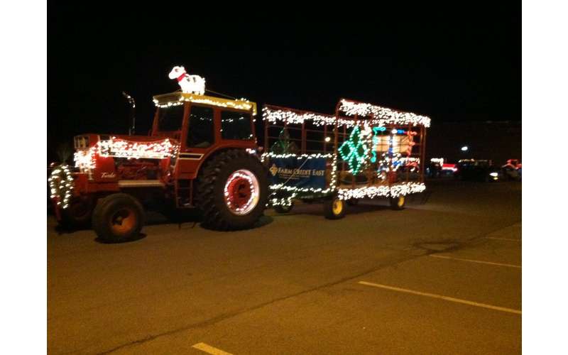7th Annual Holiday Lighted Tractor Parade in Greenwich Saturday, Nov
