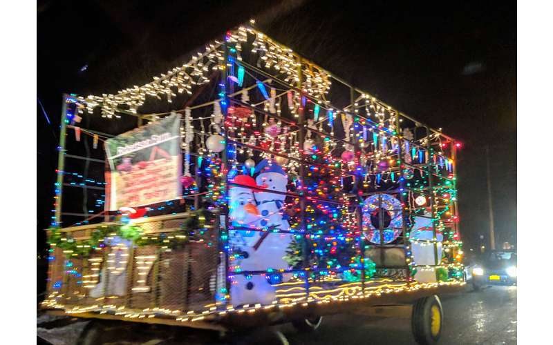 7th Annual Holiday Lighted Tractor Parade in Greenwich Saturday, Nov