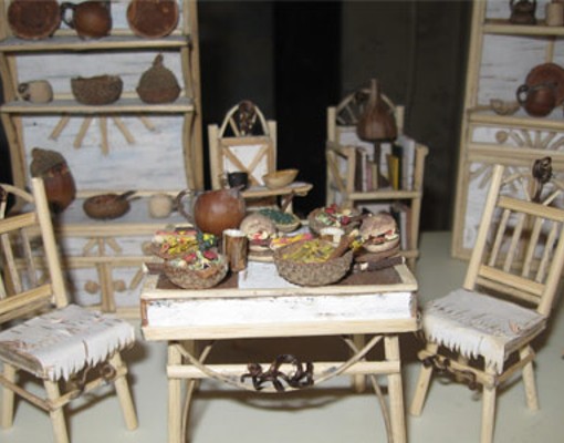 Miniature table set