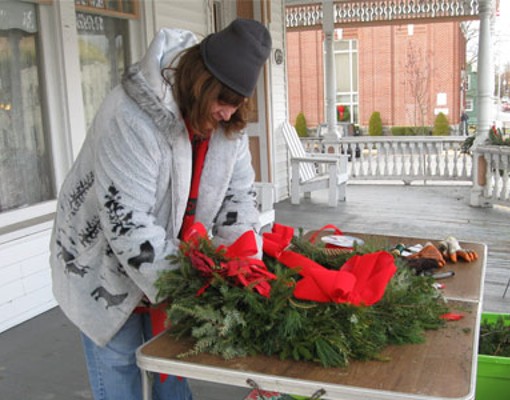 Wreath making