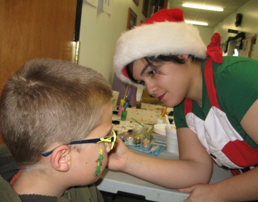 holiday face painting