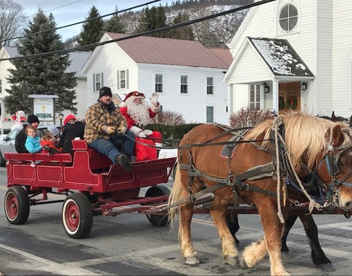 horse drawn wagon