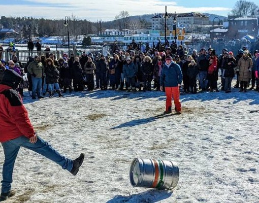 keg toss