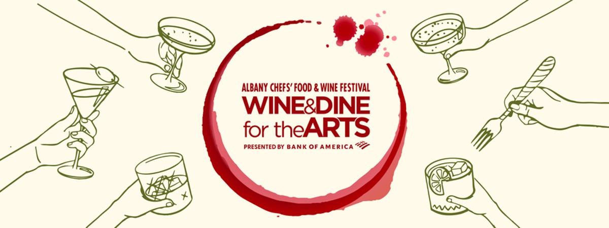 Albany Chefs' Food and Wine Festival Banner