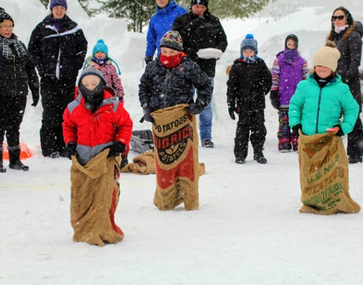 potato sack race