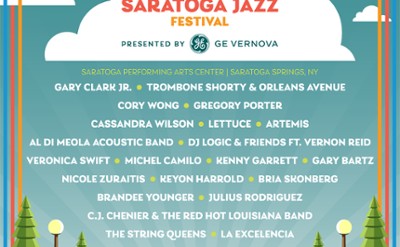 2025 Saratoga Jazz Festival presented by GE Vernova Full Lineup