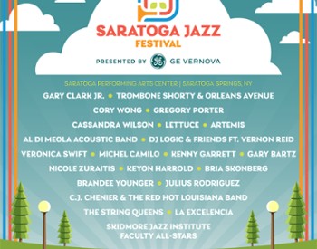 2025 Saratoga Jazz Festival presented by GE Vernova Full Lineup