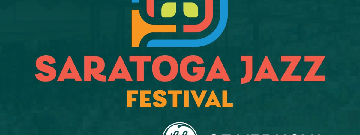 2026 Saratoga Jazz Festival Logo with Dates