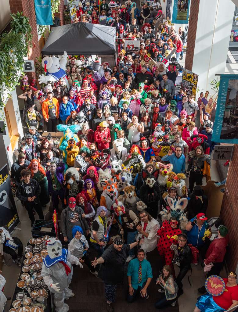 Saratoga Comic Con Saturday, May 14, 2022 until Sunday, May 15, 2022