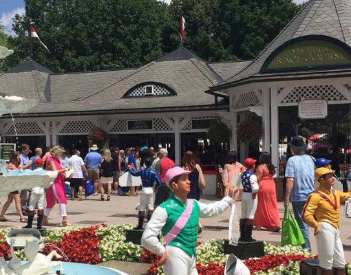 Saratoga Race Course gate