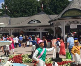 Saratoga Race Course gate