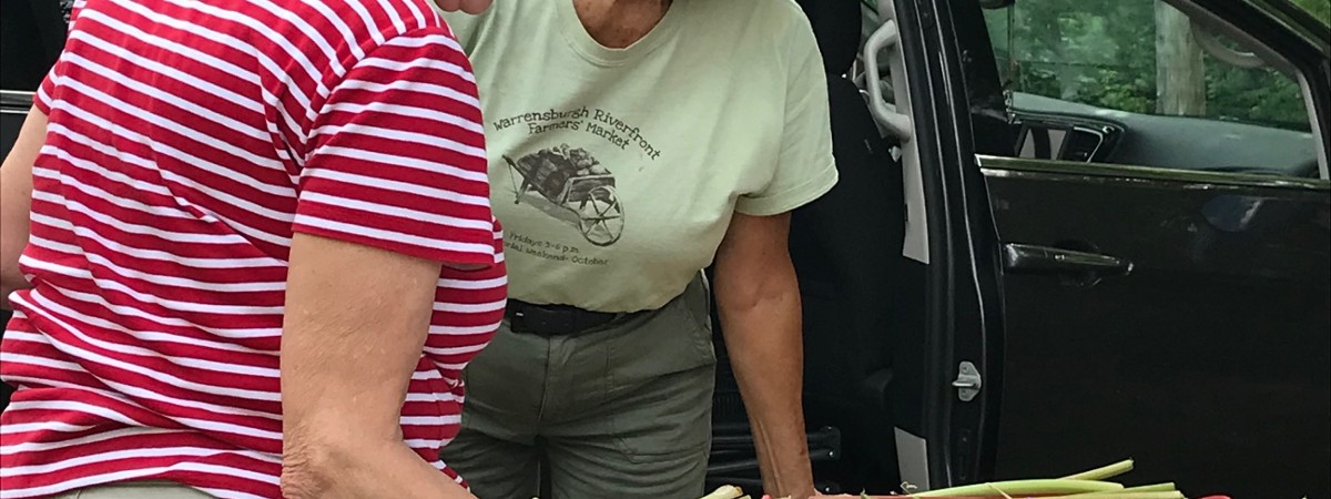 rhubarb vendor