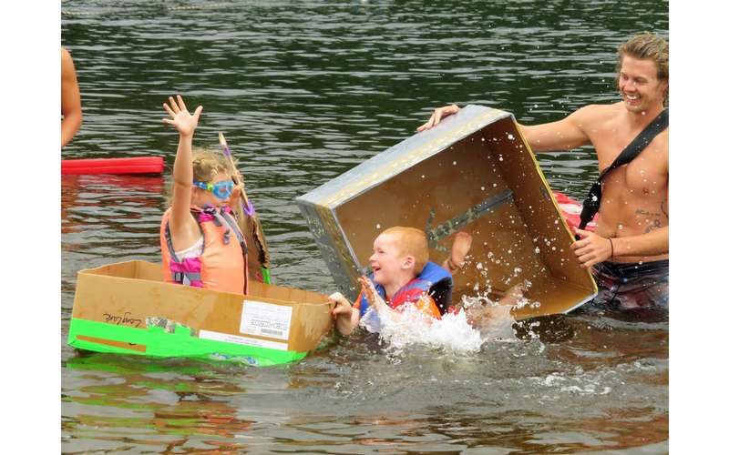 Long Lake Cardboard Box Boat Face-Off - Saturday, Jul 20 