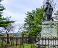 statue in park