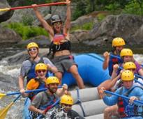 group whitewater rafting