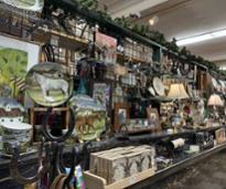 interior of saratoga store with horse and home items