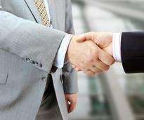 Businessmen Shaking Hands