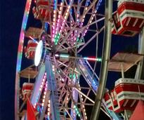 ferris wheel at saratoga county fair