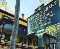 Grant Cottage sign
