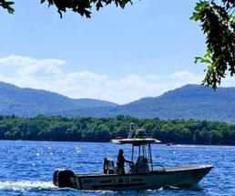 Lake George patrol boat