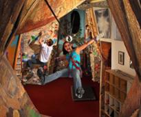 guy and girl indoor rock climbing