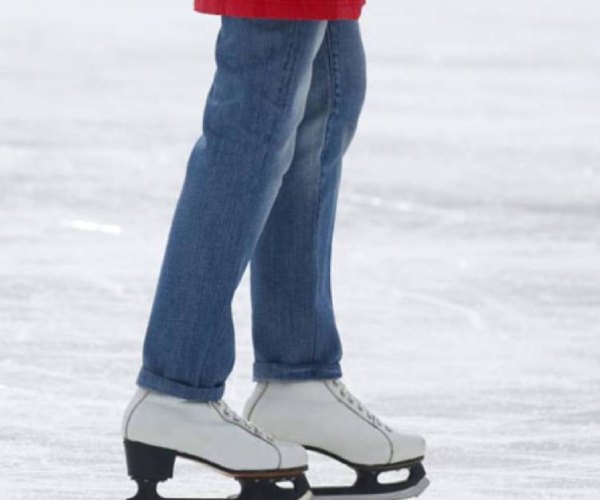 a person ice skating