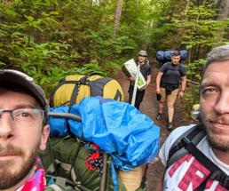 campers selfie