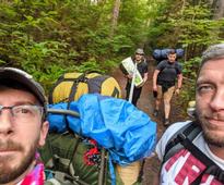 campers selfie