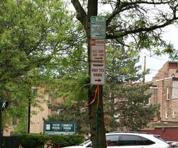 parking signs in troy