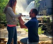 proposal at ausable chasm