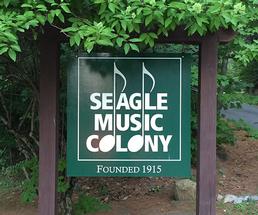 seagle music colony sign